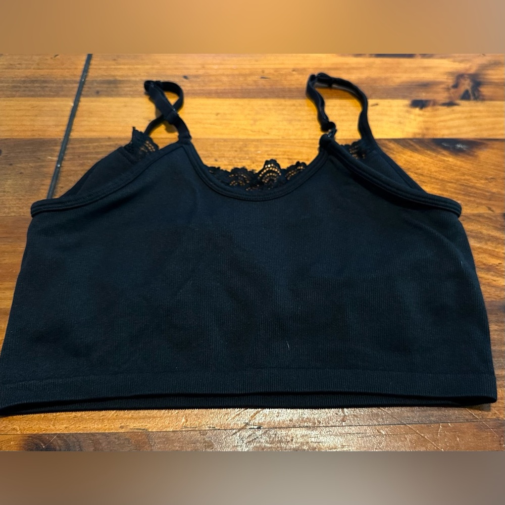 Aerie bralette. Black Size Large Never worn